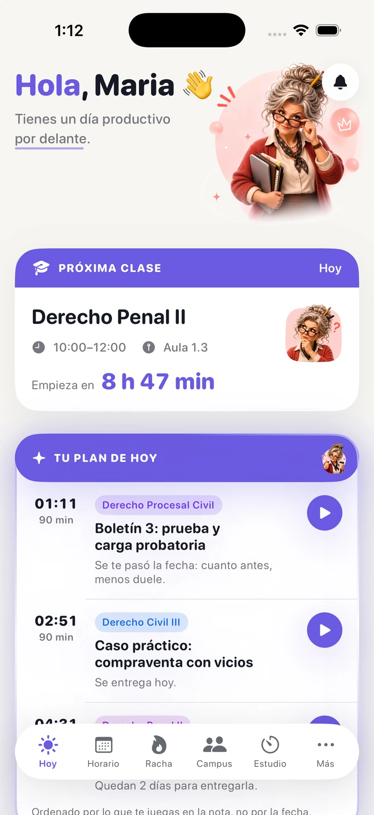 La pantalla de Hoy de Rotermeller